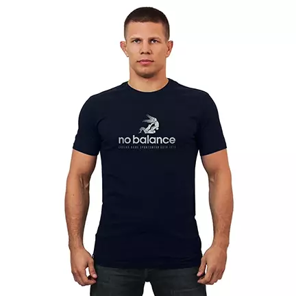 T-Shirt für Herren No Balance (Marineblau)
