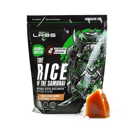 Vegane Protein-Mischung The Rice of the Samurai (gesalzenes Karamell) 700 g 